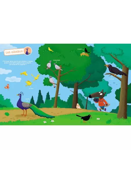 P'tit loup - Mon livre sonore - Les animaux