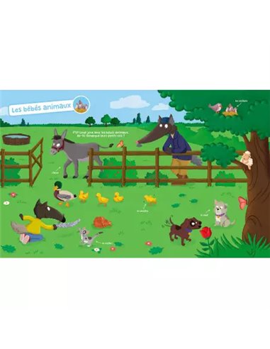 P'tit loup - Mon livre sonore - Les animaux