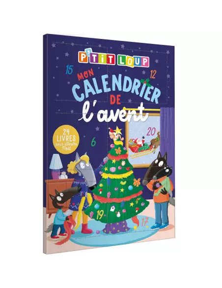 P'tit loup - Mon calendrier de l'avent 2024