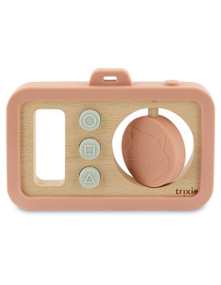 Appareil photo en silicone et bois - Mrs.cat - Trixie
