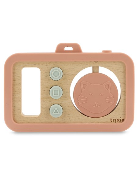 Appareil photo en silicone et bois - Mrs.cat - Trixie
