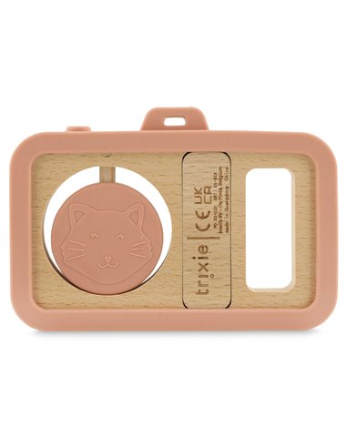 Appareil photo en silicone et bois - Mrs.cat - Trixie