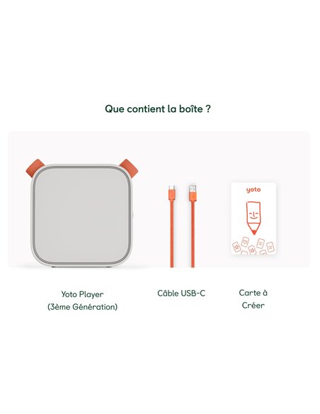  Yoto Player 3ème Génération 