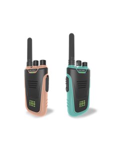 KIDYTALK PAIRE DE TALKIE WALKIE NUDE - CYAN