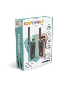 KIDYTALK PAIRE DE TALKIE WALKIE NUDE - CYAN 2