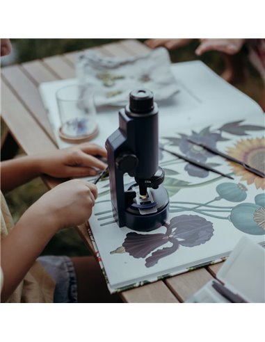KIDYMICROSCOPE microscope portable x50 x150 x300