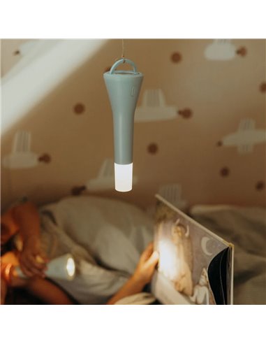 KIDYFLASHLIGHT Lampe de poche 3-en-1 verte