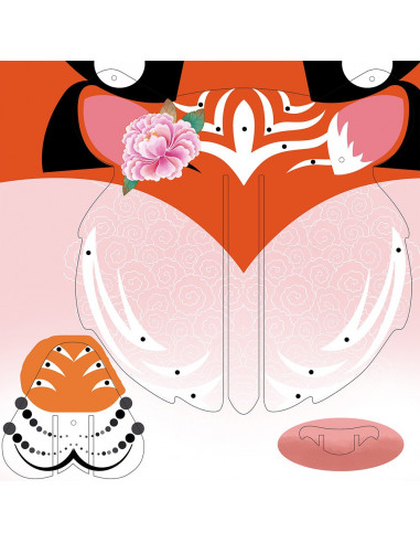 TROPHEE TIGRE STRASS ET PAILLETTES