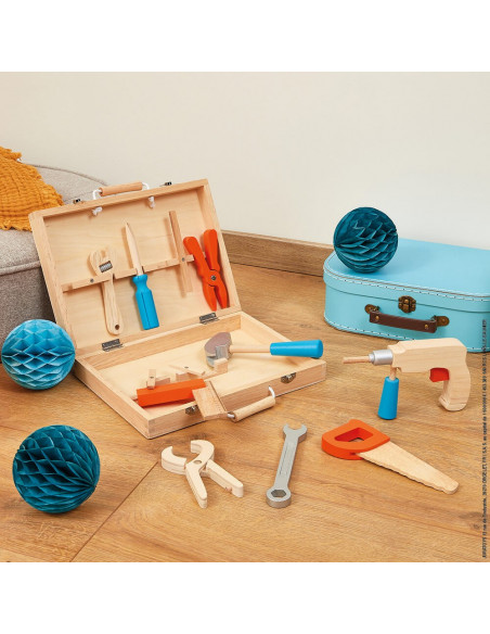 BOITE A OUTILS BRICO'KIDS