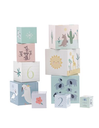  Cubes gigognes Animaux                       