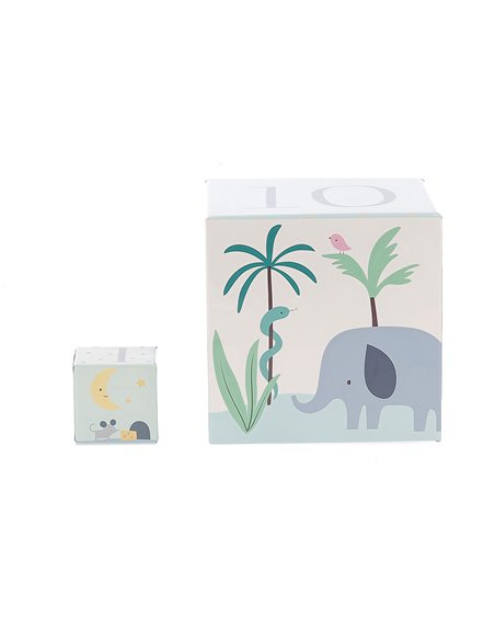  Cubes gigognes Animaux