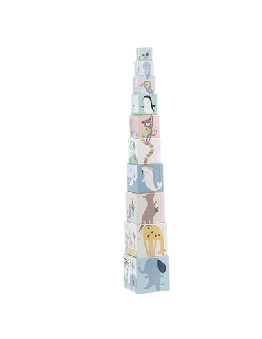  Cubes gigognes Animaux