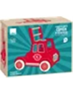 Chariot de marche camion de pompiers 2