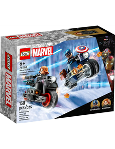LEGO®MARVEL SUPER HEROES™ 76260 - LES MOTOS DE BLACK WIDOW ET DE CAPTAIN