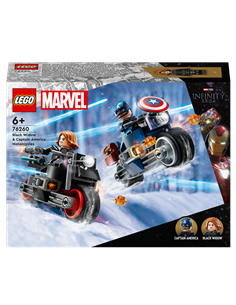 LEGO®MARVEL SUPER HEROES™ 76260 - LES MOTOS DE BLACK WIDOW ET DE CAPTAIN 2
