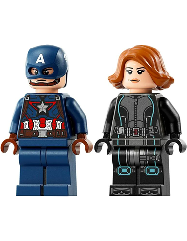 LEGO®MARVEL SUPER HEROES™ 76260 - LES MOTOS DE BLACK WIDOW ET DE CAPTAIN