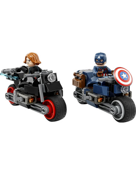 LEGO®MARVEL SUPER HEROES™ 76260 - LES MOTOS DE BLACK WIDOW ET DE CAPTAIN