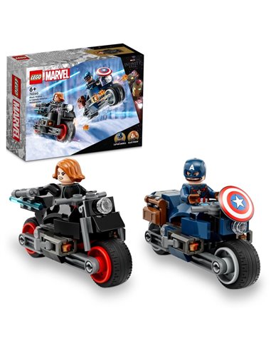LEGO®MARVEL SUPER HEROES™ 76260 - LES MOTOS DE BLACK WIDOW ET DE CAPTAIN