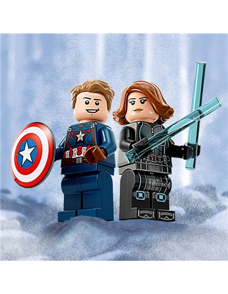 LEGO®MARVEL SUPER HEROES™ 76260 - LES MOTOS DE BLACK WIDOW ET DE CAPTAIN