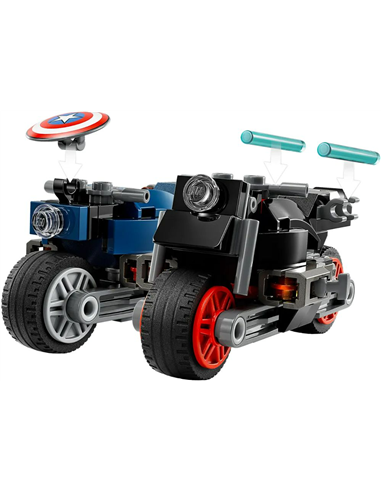 LEGO®MARVEL SUPER HEROES™ 76260 - LES MOTOS DE BLACK WIDOW ET DE CAPTAIN