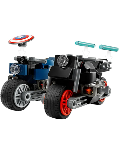 LEGO®MARVEL SUPER HEROES™ 76260 - LES MOTOS DE BLACK WIDOW ET DE CAPTAIN