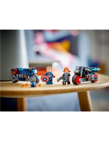 LEGO®MARVEL SUPER HEROES™ 76260 - LES MOTOS DE BLACK WIDOW ET DE CAPTAIN