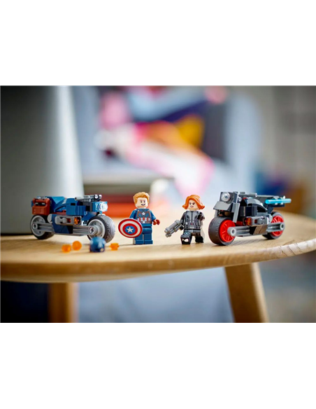 LEGO®MARVEL SUPER HEROES™ 76260 - LES MOTOS DE BLACK WIDOW ET DE CAPTAIN