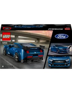 LEGO®SPEED CHAMPIONS 76920 - LA VOITURE DE SPORT FORD MUSTANG DARK HORSE