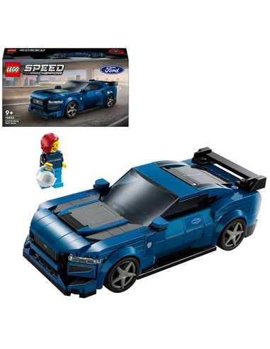 LEGO®SPEED CHAMPIONS 76920 - LA VOITURE DE SPORT FORD MUSTANG DARK HORSE
