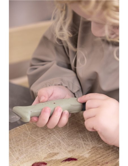  filibabba - Couteaux d'apprentissage Bleu/Vert