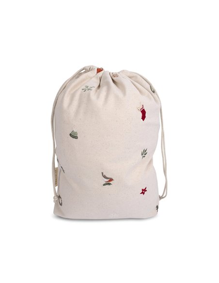  filibabba - Sac cadeau GOTS - Wonderful Winter - Moyen  