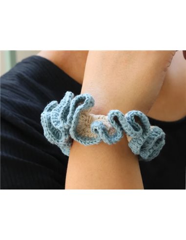 Kit DIY MERCERIE - Mes chouchous en crochet - Jean - La petite épicerie