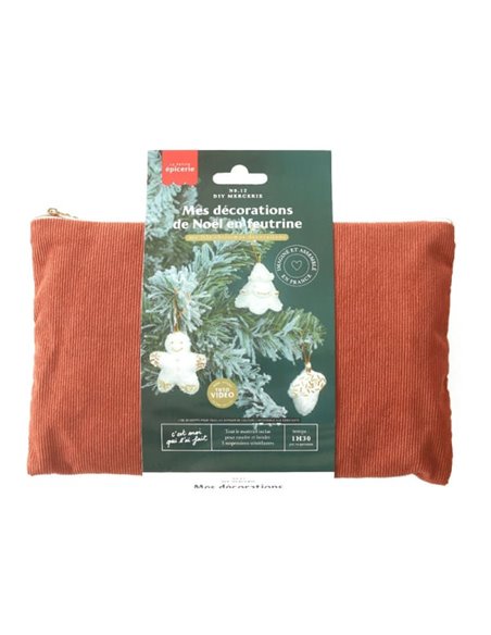 Kit DIY Mercerie - Mes décorations de Noël en feutrine - La petite épicerie