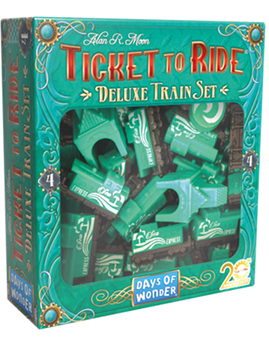 Les Aventuriers du Rail : Deluxe train set Vert