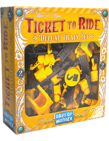 Les Aventuriers du Rail : Deluxe train set Jaune