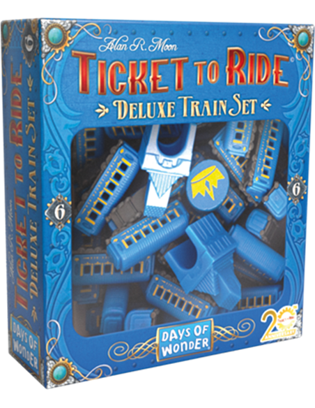 Les Aventuriers du Rail : Deluxe train set Bleu