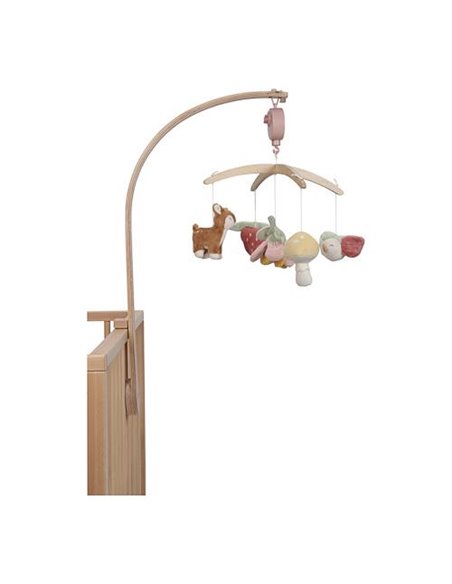 Mobile musical en bois FSC - Fairy Garden