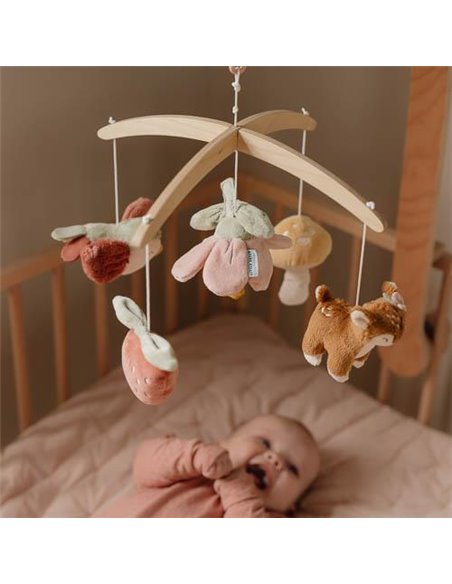 Mobile musical en bois FSC - Fairy Garden