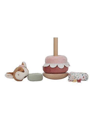 Faon à empiler doudou et bois FSC - Fairy Garden