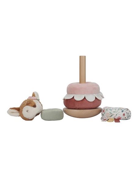 Faon à empiler doudou et bois FSC - Fairy Garden