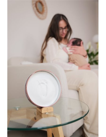 Baby Box ronde empreinte Petit Artichaut - Rainbow Terracotta