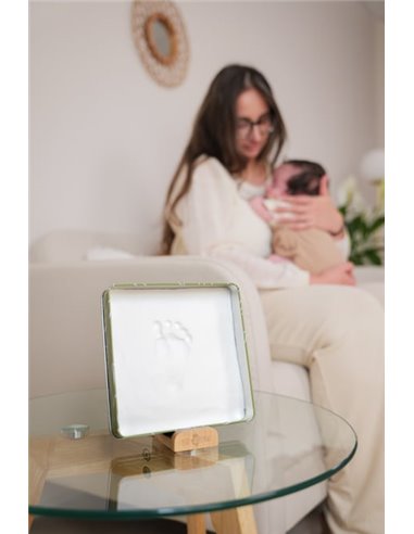 Baby Box carrée empreinte Petit Artichaut - Olive Tree