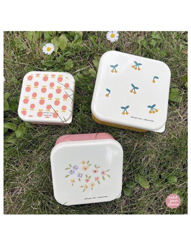 SET DE 3 LUNCH BOX ÉMILE & IDA - Petit jour
