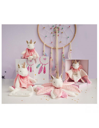 Attrape-Rêve-Doudou Licorne 26cm