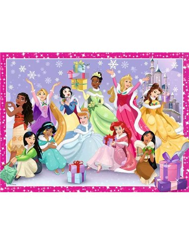 Puzzle Noël Disney Princesses