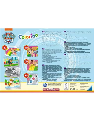 Colorino Pat' Patrouille - Jeu éducatif Ravensburger