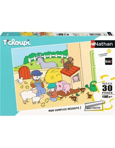 Puzzle Enfant - T'choupi à la ferme