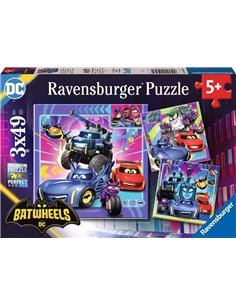 Puzzle Enfant - Appel à tous les Batwheels !