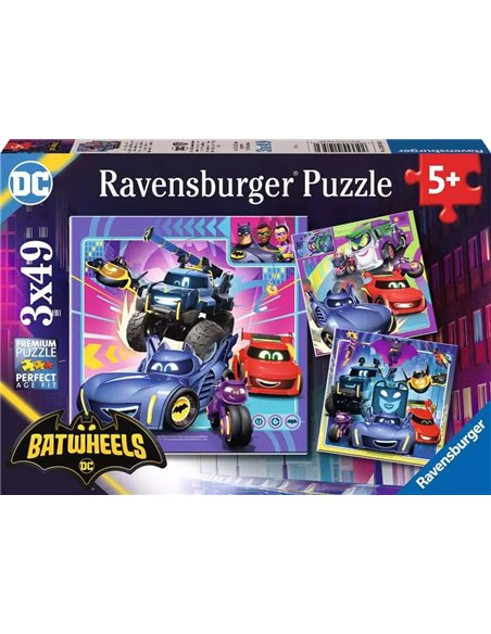 Puzzle Enfant - Appel à tous les Batwheels !