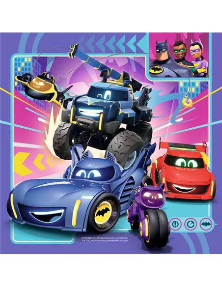Puzzle Enfant - Appel à tous les Batwheels !